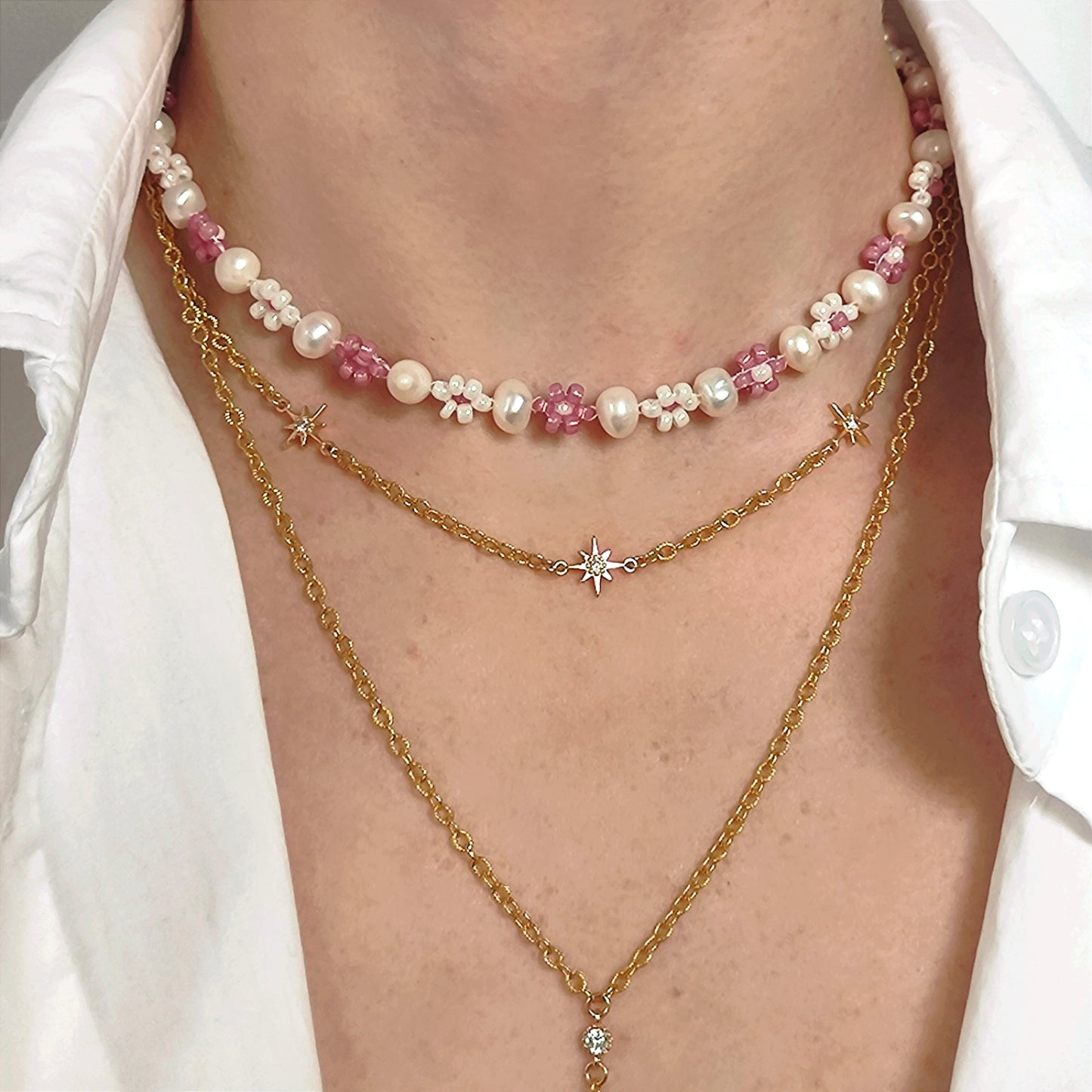 Collier Rosa