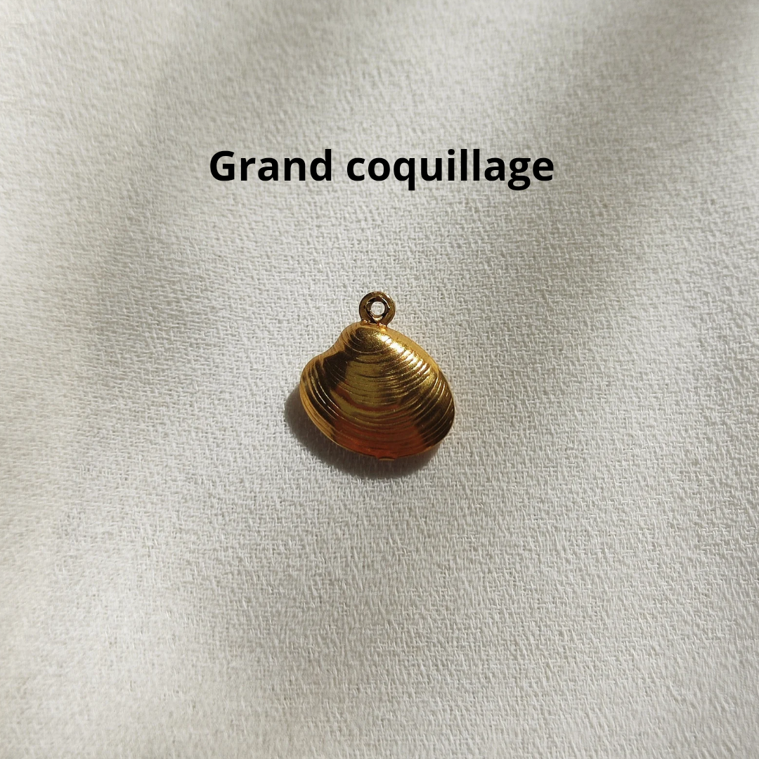 Breloque grand coquillage