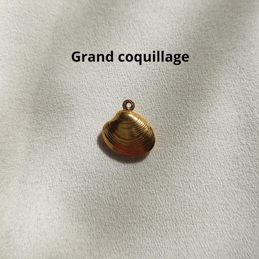 Breloque grand coquillage