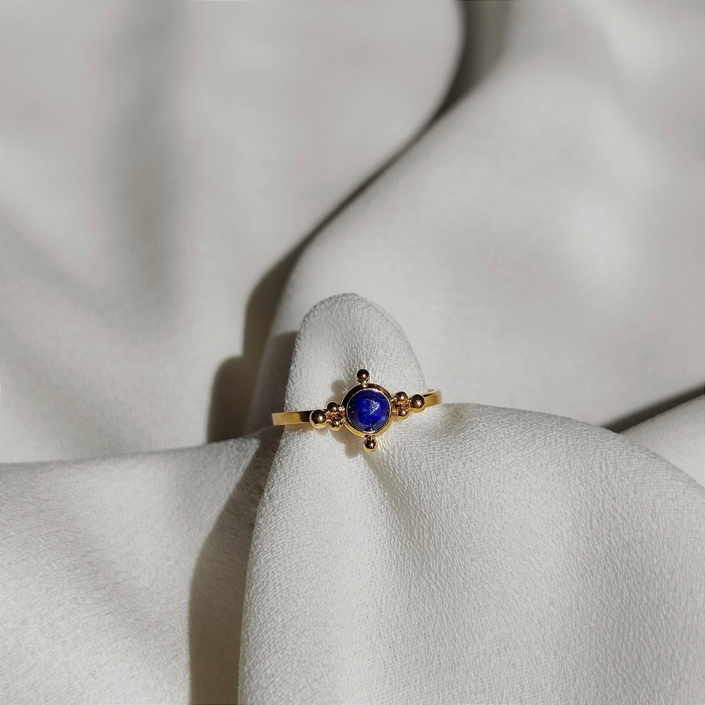 Bague Lydie - Lapis lazuli